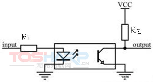 迷你型封装晶体管输出光耦基本参数应用原理图